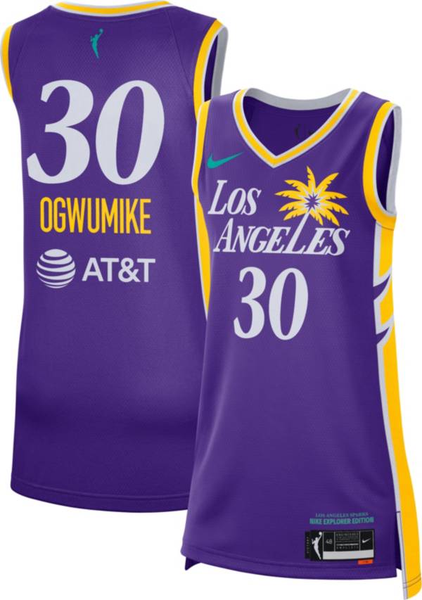 Nike Adult Los Angeles Sparks Nneka Ogwumike Purple Victory Explorer Jersey product image