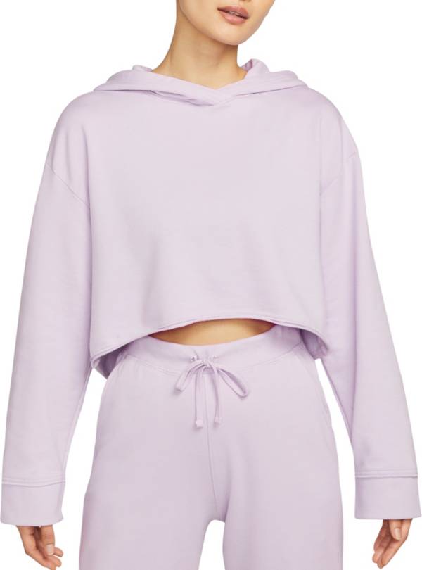 Nike Women's Yoga Luxe Cropped Fleece Hoodie product image