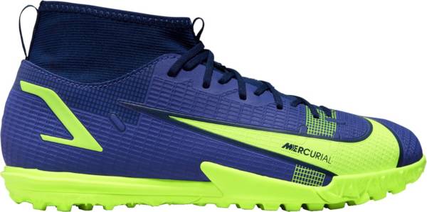 Nike Kids' Mercurial Superfly 8 Academy Turf Soccer Cleats