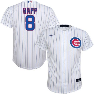 sorry, Nike Youth Replica Chicago Cubs James Happ #8 Cool Base White Jersey is currently out of stock