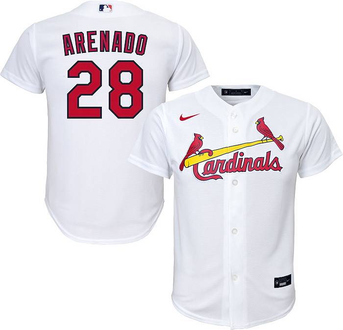 MLB Team Apparel Youth Girls St. Louis Cardinals Baseball Shirt Look XL (16)