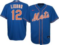 MLB New York Mets (Francisco Lindor) Men's Replica Baseball Jersey
