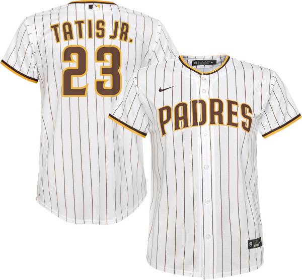 Nike Youth San Diego Padres Fernando Tatís Jr. #23 White Cool Base Jersey