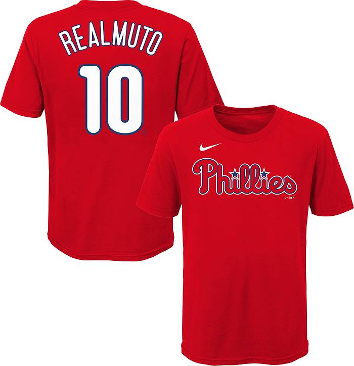 Nike Youth Philadelphia Phillies J.T Realmuto #10 Red Replica