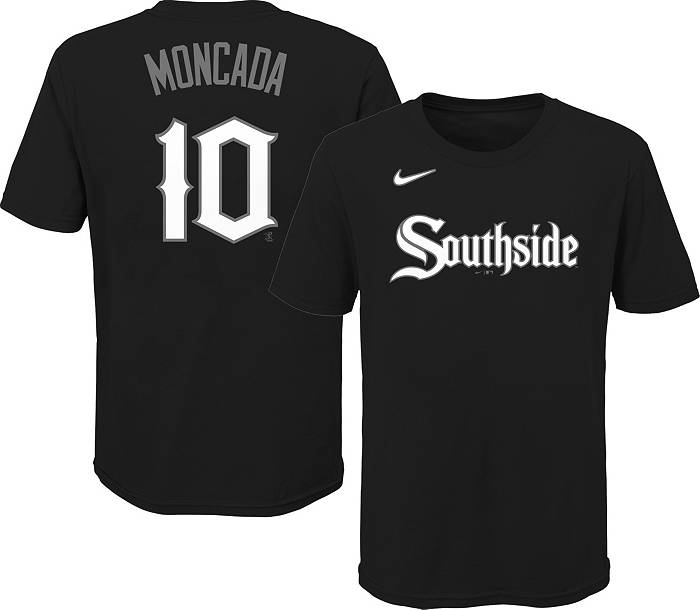 Youth Nike Yoan Moncada Black Chicago White Sox City Connect