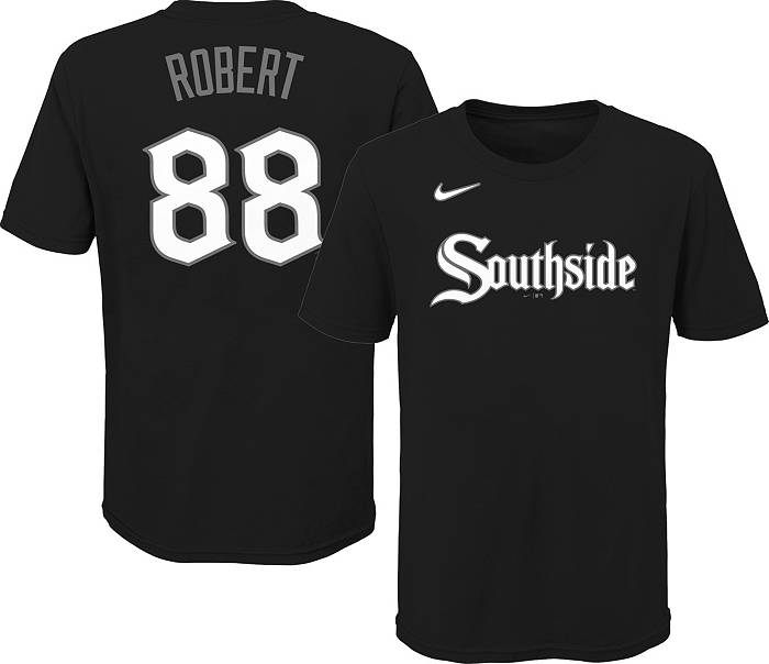 Nike Youth Chicago White Sox Luis Robert #88 Black T-Shirt