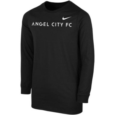 sorry, Nike Youth Angel City FC Logo Black T-Shirt is currently out of stock