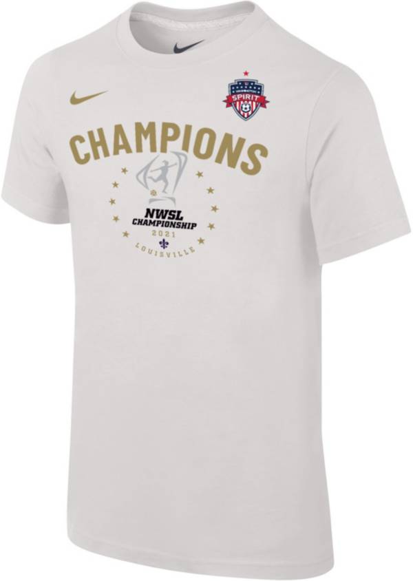 Nike Youth NWSL '21 Cup Champions Washington Spirit Locker Room T-Shirt product image