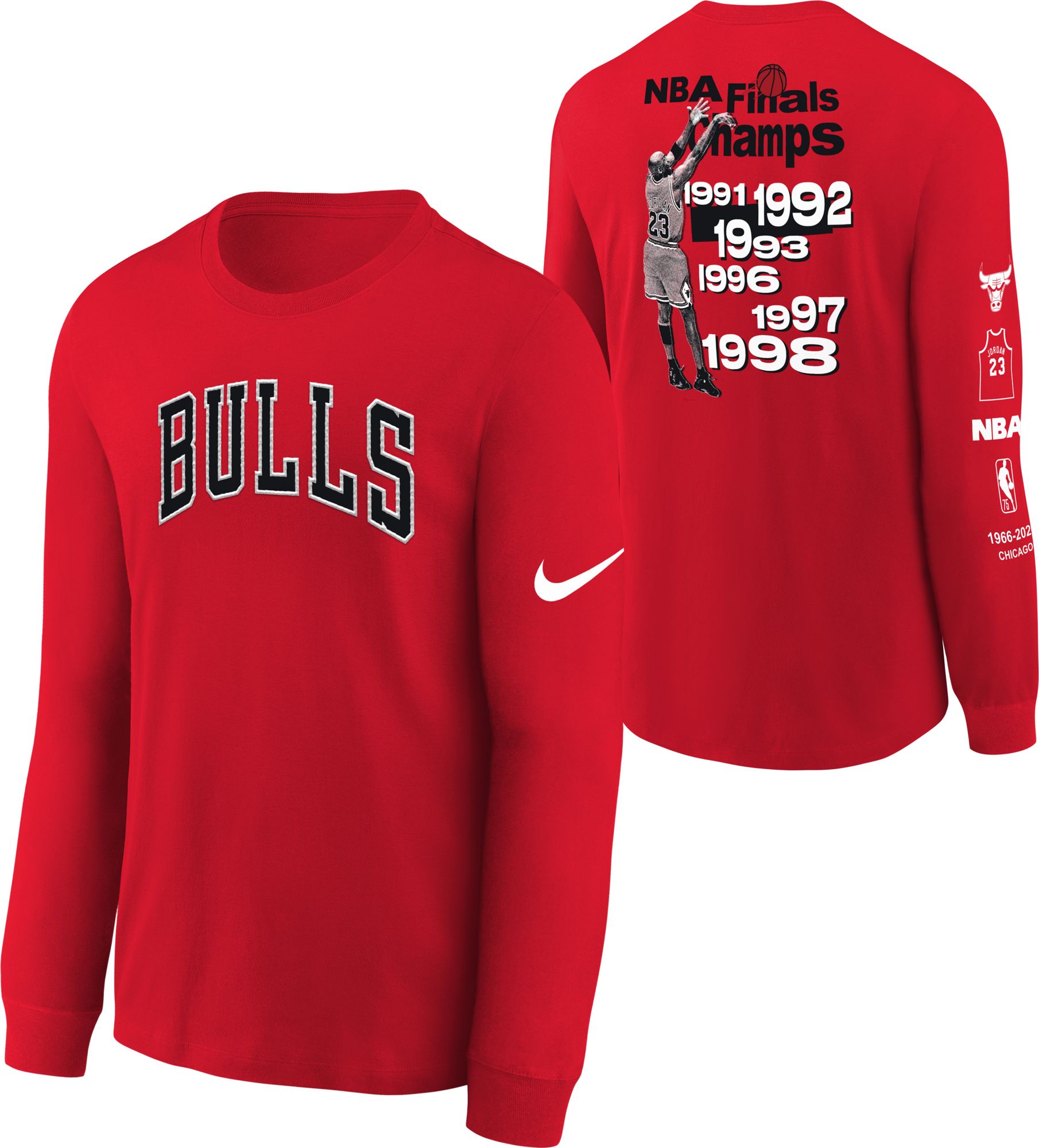 bulls long sleeve shirt