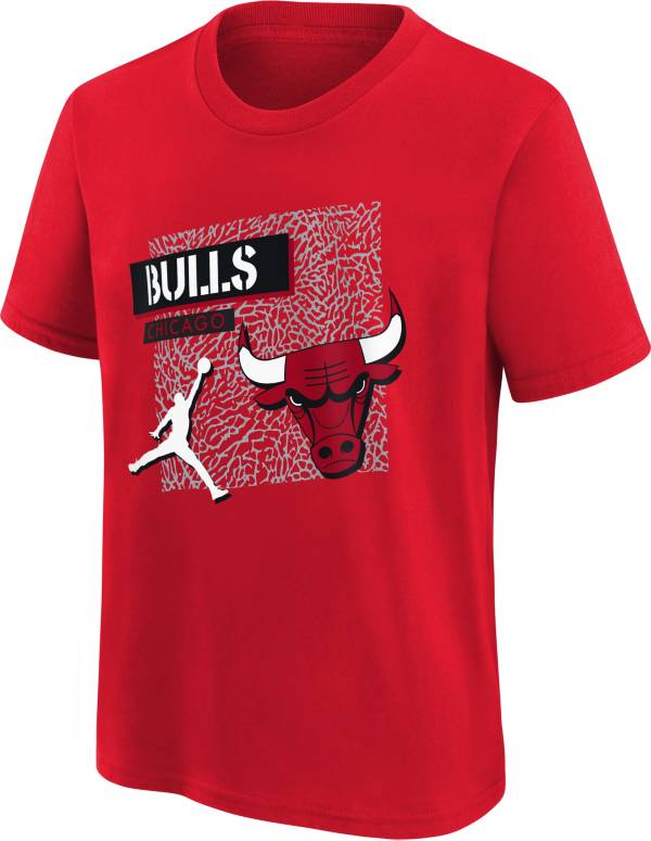 Jordan Youth Chicago Bulls Red Statement T-Shirt