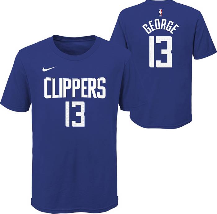 Paul George Los Angles Clippers Icon Edition Royal Blue Swingman