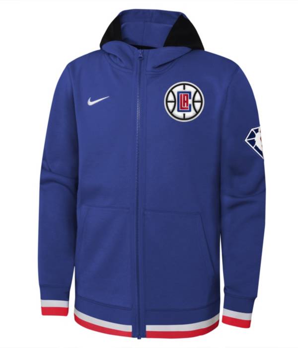 Nike Youth Los Angeles Clippers Blue Showtime Full Zip Hoodie product image