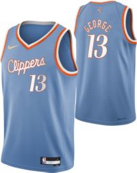 NEW CLIPPERS PAUL GEORGE #13 SWINGMAN CITY EDITION WHITE JERSEY 2XL 56
