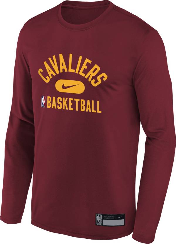 Nike Youth Cleveland Cavaliers Red Long Sleeve Practice Shirt