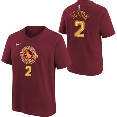 sorry, Nike Youth 2021-22 City Edition Cleveland Cavaliers Collin Sexton #2 Red Player T-Shirt is currently out of stock