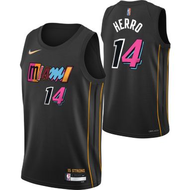 sorry, Nike Youth 2021-22 City Edition Miami Heat Tyler Herro #14 Black Swingman Jersey is currently out of stock