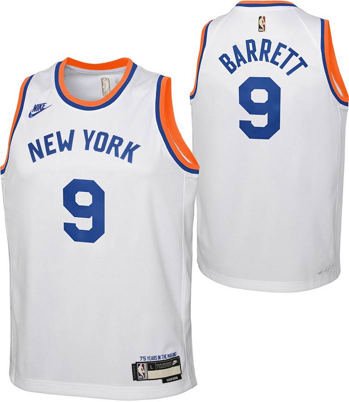Unisex New York Knicks RJ Barrett Nike Black 2022/23 Swingman Jersey - City  Edition