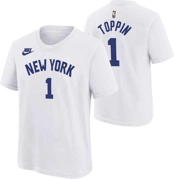 Nike, Shirts, Obi Toppin New York Knicks Jersey Nike