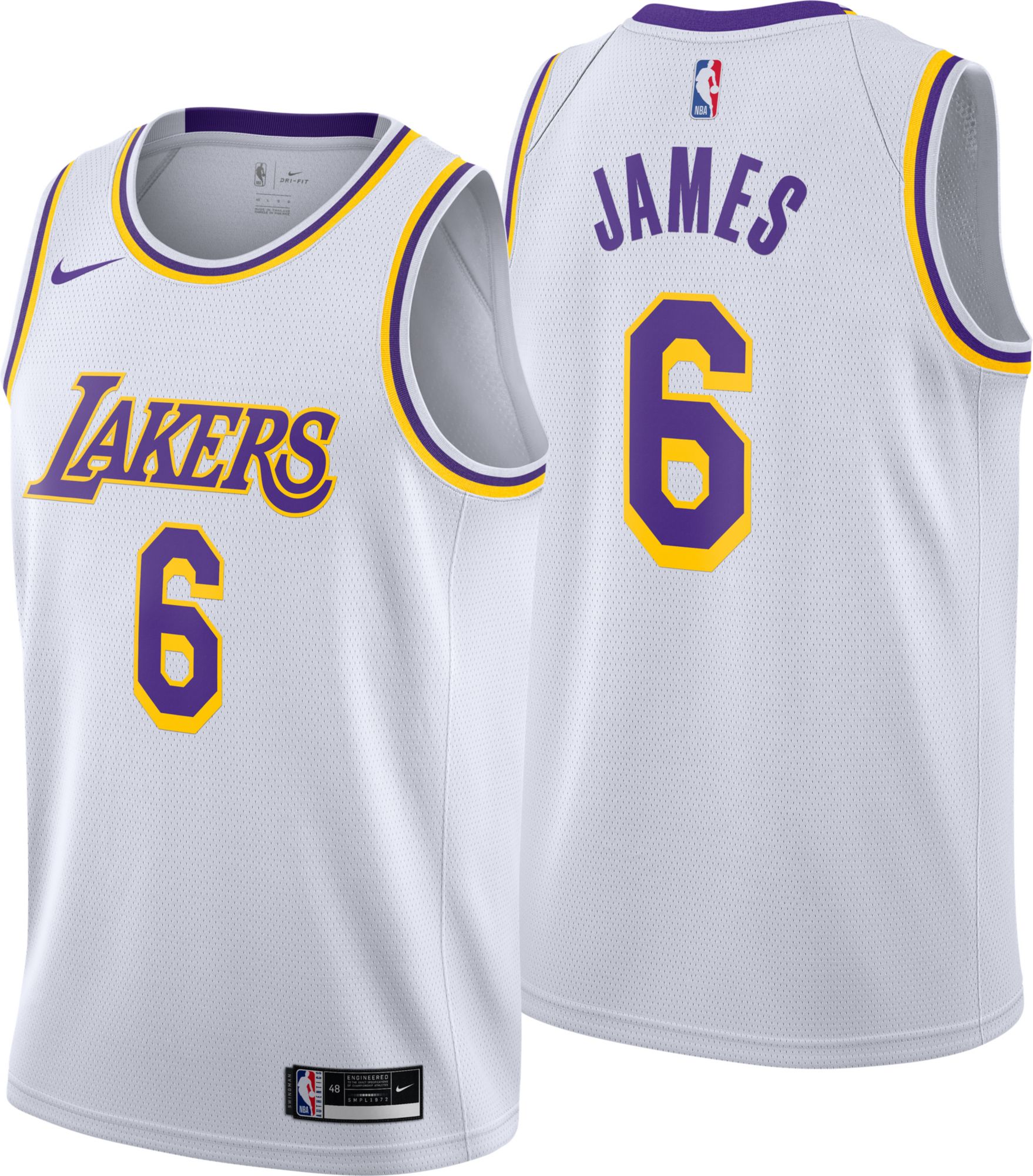 lebron james jersey lakers