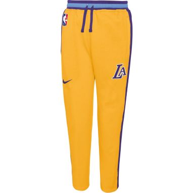 sorry, Nike Youth 2021-22 City Edition Los Angeles Lakers Yellow Showtime Sweatpants is currently out of stock