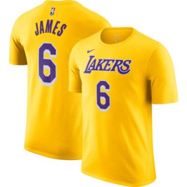sorry, Nike Youth Los Angeles Lakers LeBron James #6 Yellow T-Shirt is currently out of stock