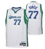 Nike Men's Dallas Mavericks Luka Doncic #77 White Dri-Fit Swingman Jersey, XL