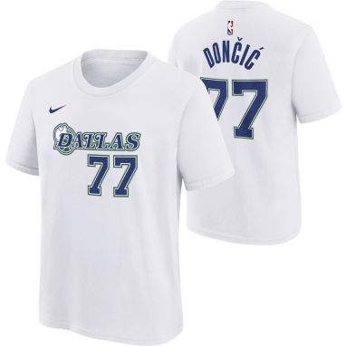 sorry, Nike Youth 2021-22 City Edition Dallas Mavericks Luka Doncic #77 White Player T-Shirt is currently out of stock
