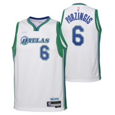sorry, Nike Youth 2021-22 City Edition Dallas Mavericks Kristaps Porzingis #6 White Swingman Jersey is currently out of stock