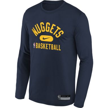 sorry, Nike Youth Denver Nuggets Navy Long Sleeve Practice Shirt is currently out of stock
