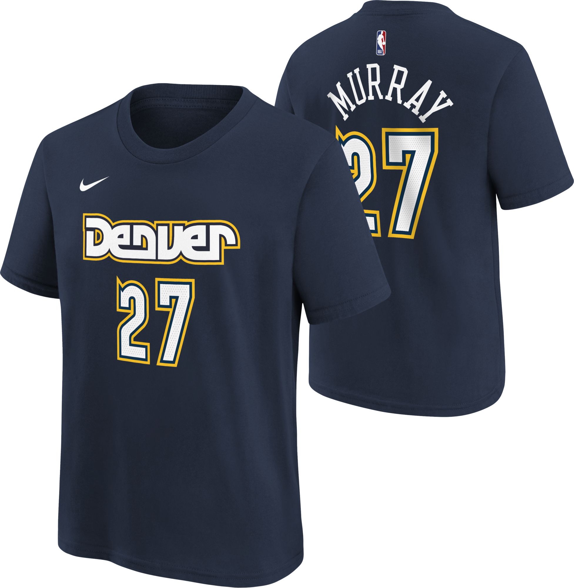 Nike / Men's Denver Nuggets Jamal Murray #27 White Dri-FIT