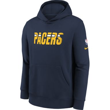 sorry, Nike Youth 2021-22 City Edition Indiana Pacers Navy Essential Pullover Hoodie is currently out of stock