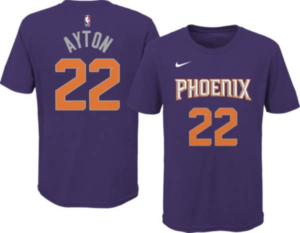 Nike Youth Phoenix Suns Devin Booker #1 White Swingman Jersey