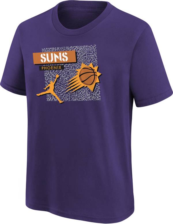 Jordan Youth Phoenix Suns Purple Statement T-Shirt