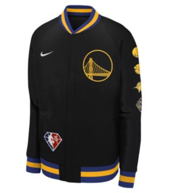 sorry, Nike Youth 2021-22 City Edition Golden State Warriors Black Long Sleeve Showtime Jacket is currently out of stock