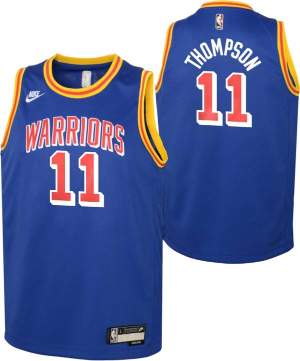 Nike Youth Golden State Warriors Klay Thompson #11 Blue Dri-FIT Swingman Jersey