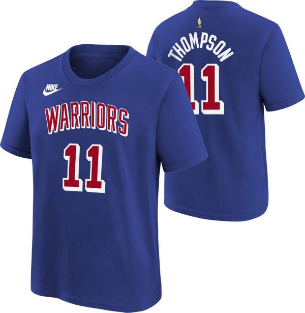 Nike Youth Golden State Warriors Klay Thompson #11 Blue T-Shirt