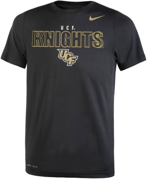 Nike Youth UCF Knights Dri-FIT Legend Black T-Shirt