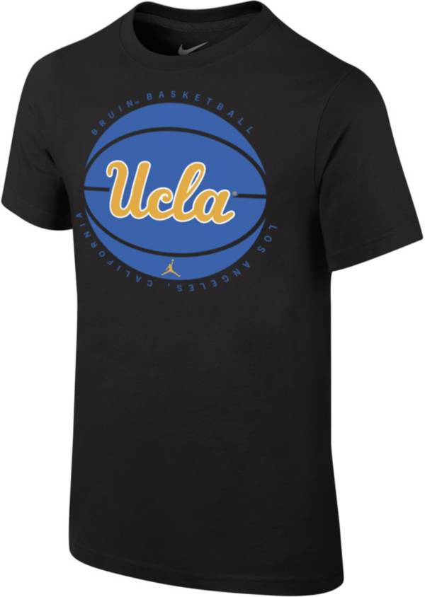 Jordan Youth UCLA Bruins Black Cotton Basketball Team T-Shirt product image