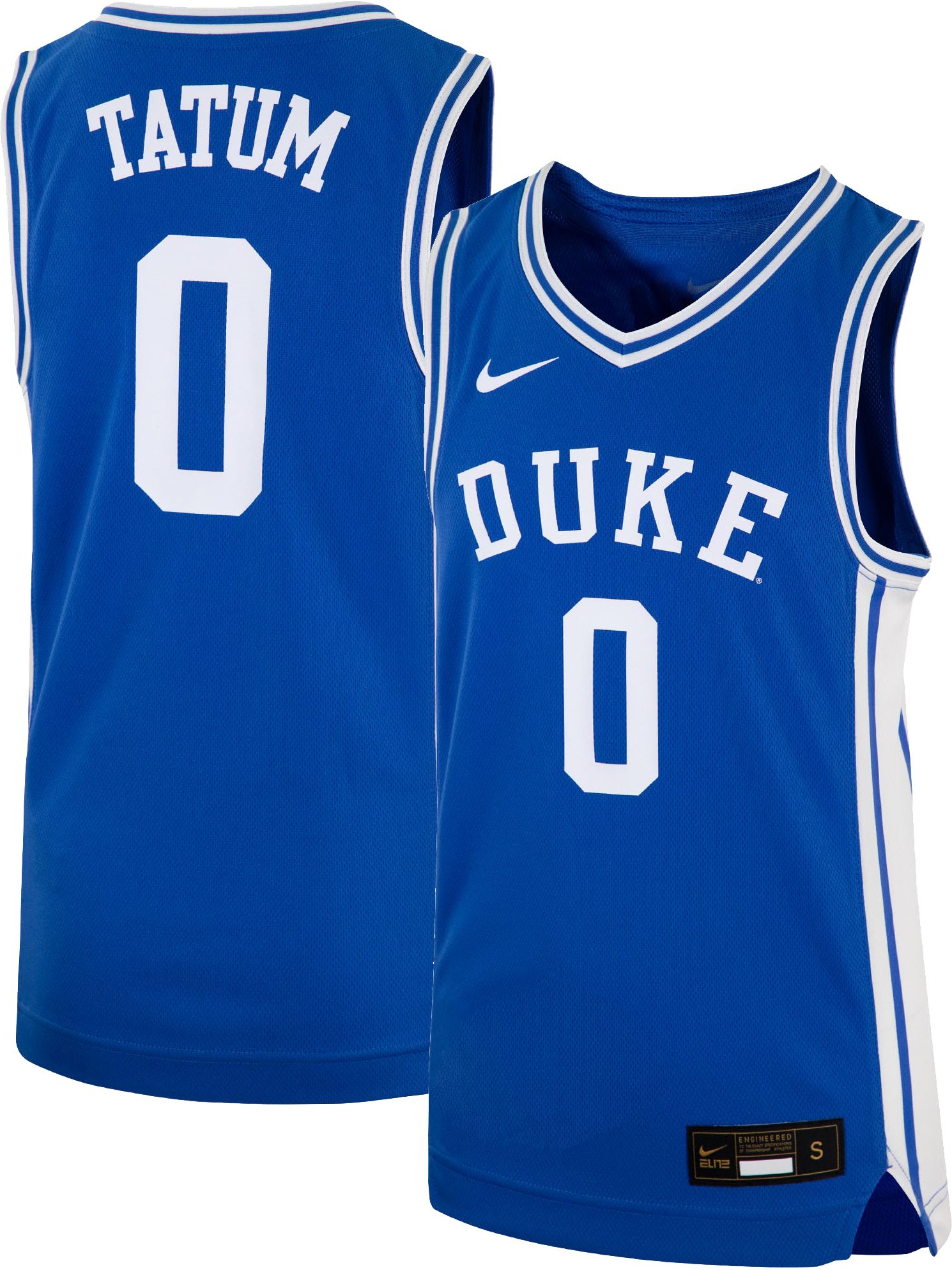 Nike Youth Duke Blue Devils Jayson Tatum #0 Duke Blue Replica Basketball Jersey product image