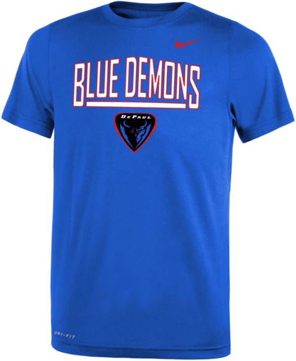 Nike Youth DePaul Blue Demons Royal Blue Dri-FIT Legend T-Shirt product image
