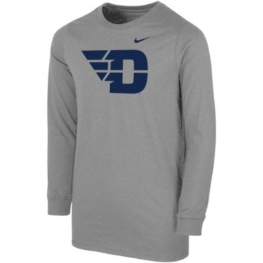 sorry, Nike Youth Dayton Flyers Grey Core Cotton Long Sleeve T-Shirt is currently out of stock