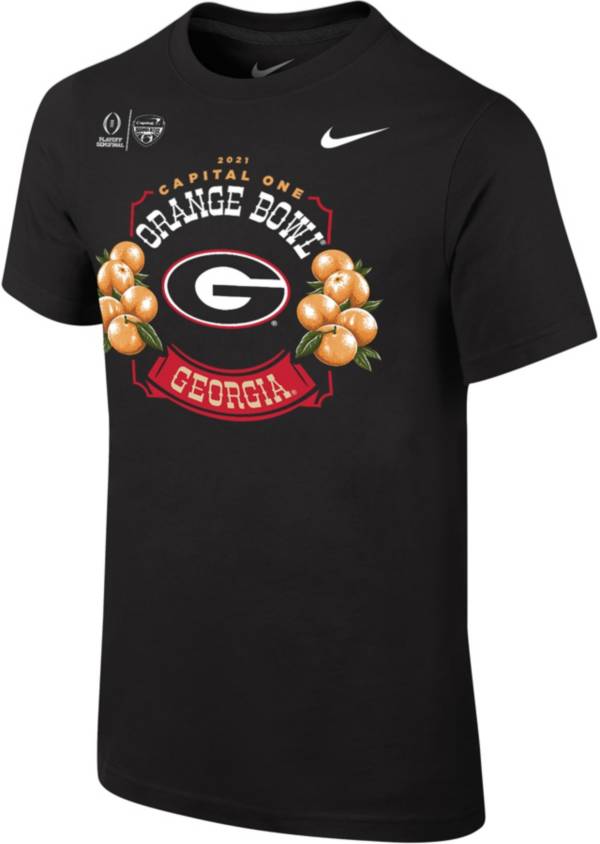 Nike Youth College Football Playoff 2021 Capital One Orange Bowl Bound Georgia Bulldogs T-Shirt product image