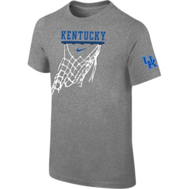 sorry, Nike Youth Kentucky Wildcats Grey Cotton Basketball Hoop T-Shirt is currently out of stock
