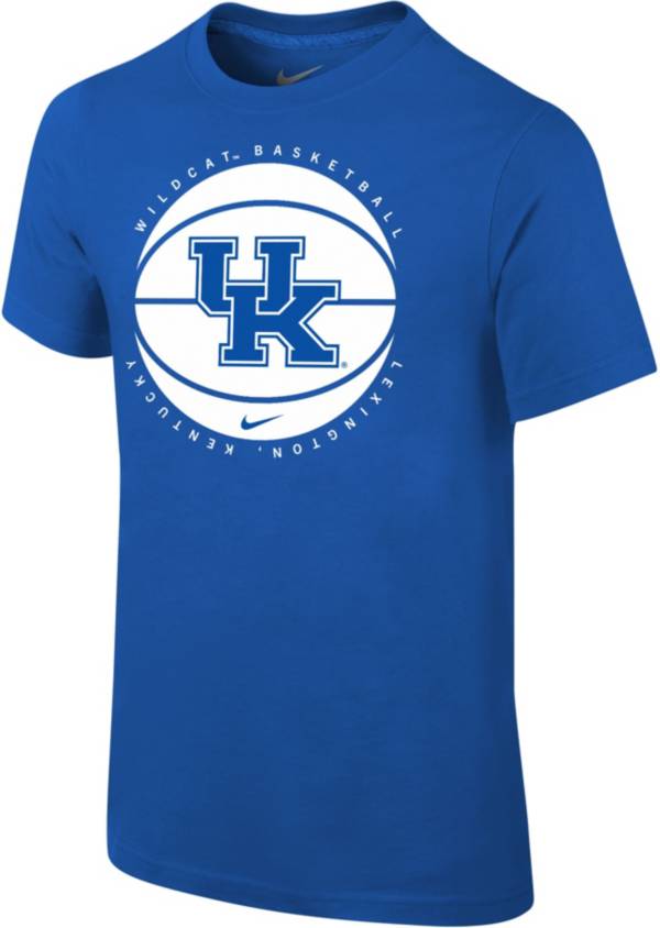 Nike Youth Kentucky Wildcats Blue Cotton Basketball Team T-Shirt product image