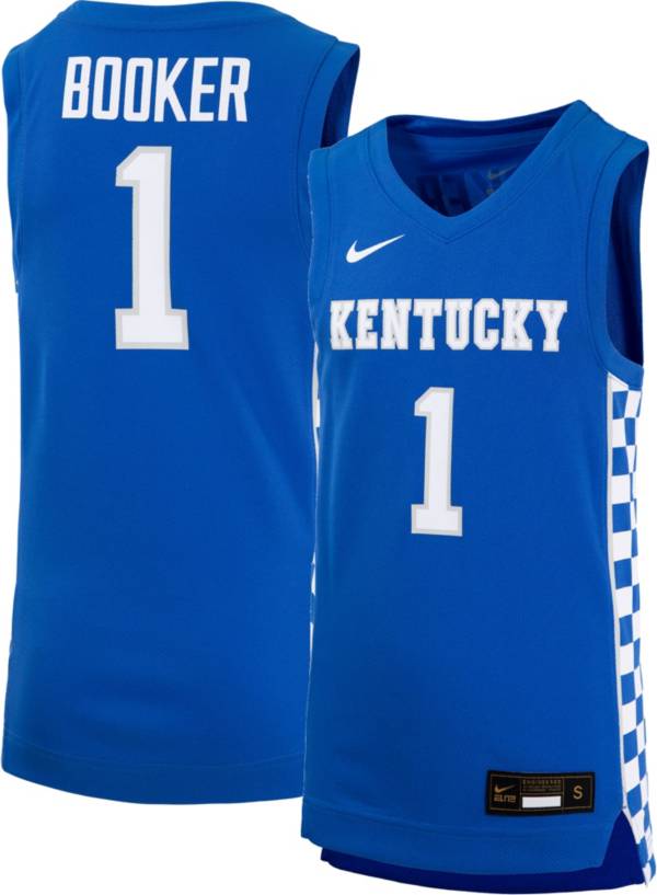 Nike Youth Kentucky Wildcats Devin Booker #1 Blue Replica Basketball Jersey