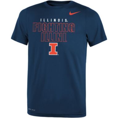 sorry, Nike Youth Illinois Fighting Illini Blue Dri-FIT Legend T-Shirt is currently out of stock
