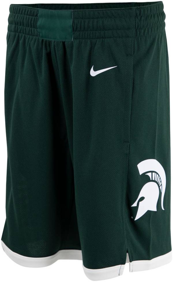 Nike Youth Michigan State Spartans Green Replica Basketball Shorts Dick S Sporting Goods