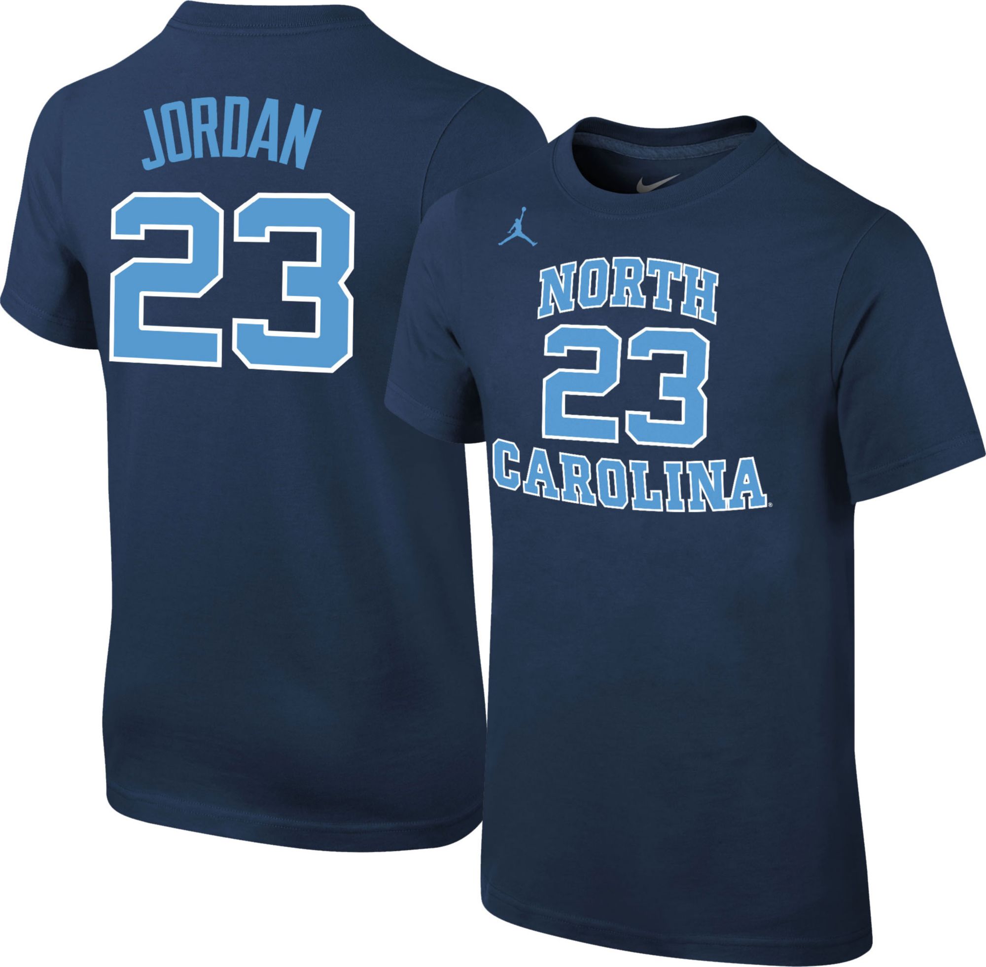 Jordan Youth North Carolina Tar Heels Michael Jordan #23 Navy T-Shirt product image