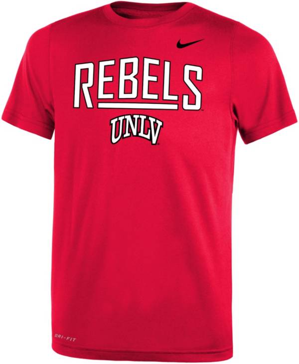 Nike Youth UNLV Rebels Scarlet Dri-FIT Legend T-Shirt