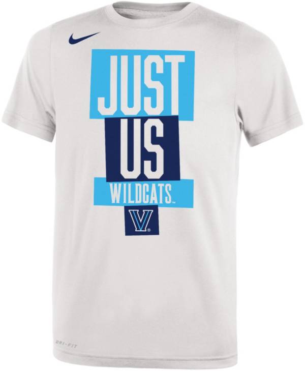 Nike Youth Villanova Wildcats ‘Just Us' Bench T-Shirt